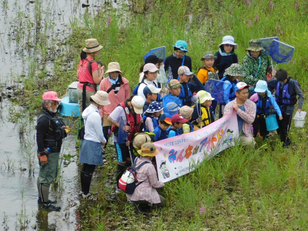 自然体験活動【ＫＡＷＡＧＡＫＩ集まれin岩木川】