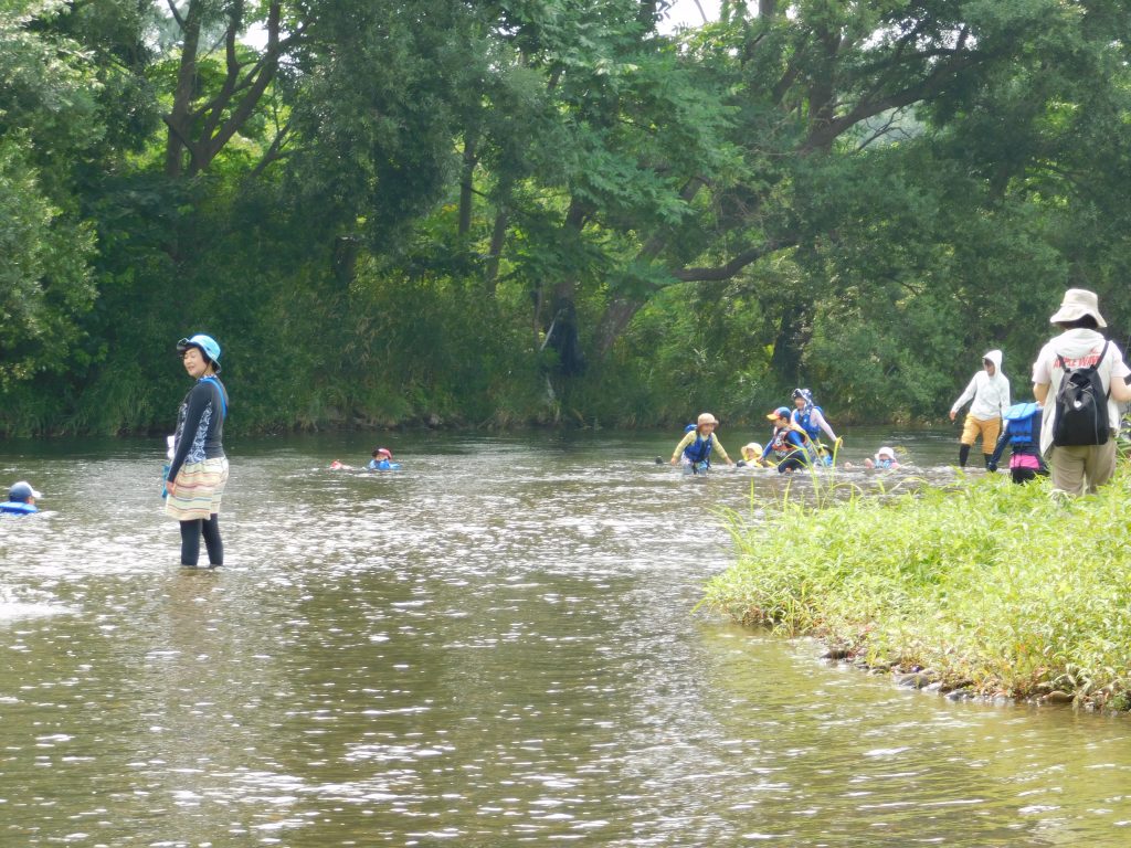 自然体験活動【ＫＡＷＡＧＡＫＩ集まれin岩木川】